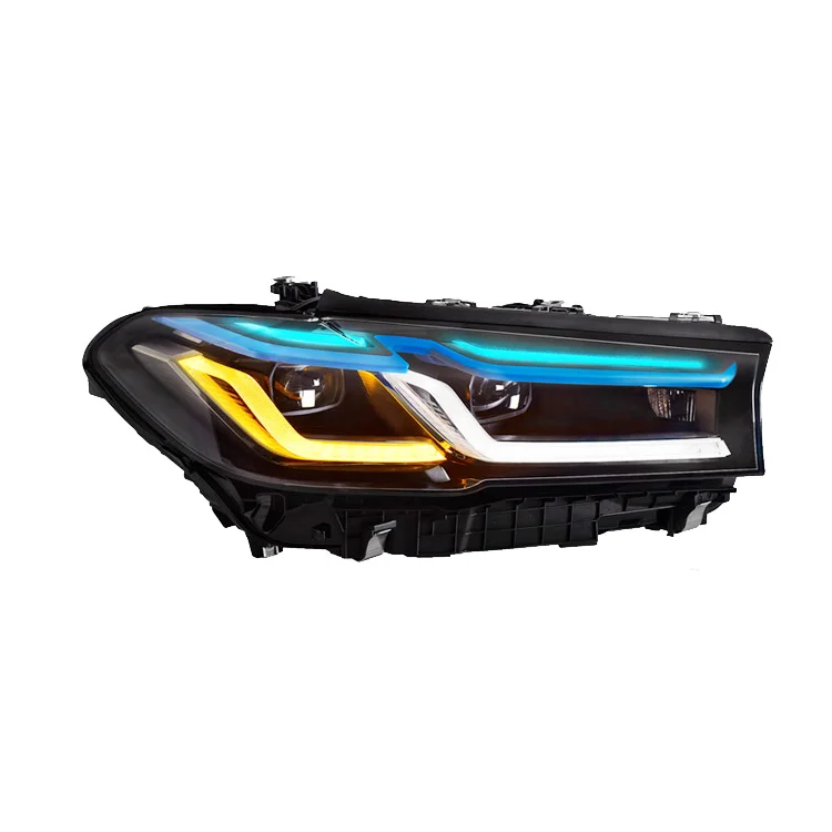 

Damei New Design F10 F18 G30 G38 Halogen Xenon LED HeadLight Modified Daytime Running HeadLamp HeadLights For 2011-202