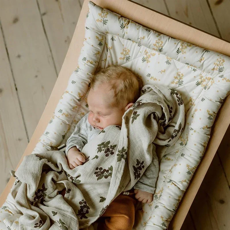 Montessori-mecedora de madera para bebé, sofá para dormitorio de niños, cuna, cama, mecedora