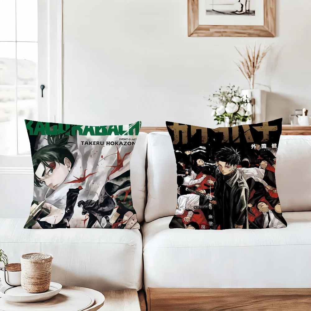 

Adventure anime G-Gatura bachi Pillow Case Office Cushions Suitable For Sofa Car Bedroom Decorative Cushion Cover