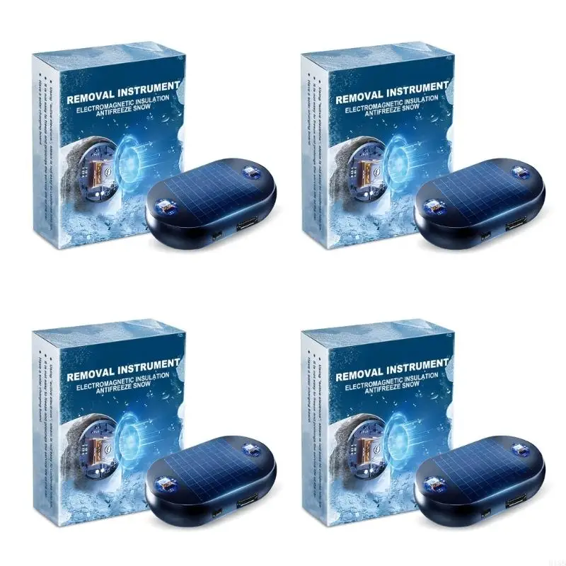 

2025 New Portable Car Ice Snow Remover Electromagnetic Technology Auto Defroster Demister Winter Use
