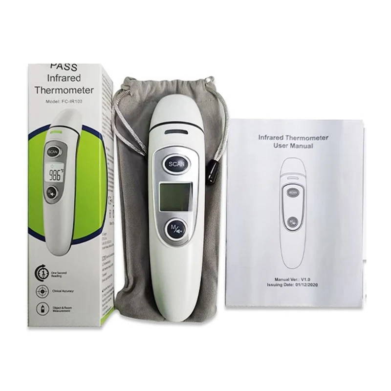 Non-Contact Thermometer For Adults Children, Digital Baby Thermometer Handheld Non-Contact Thermometer With Fever Alert