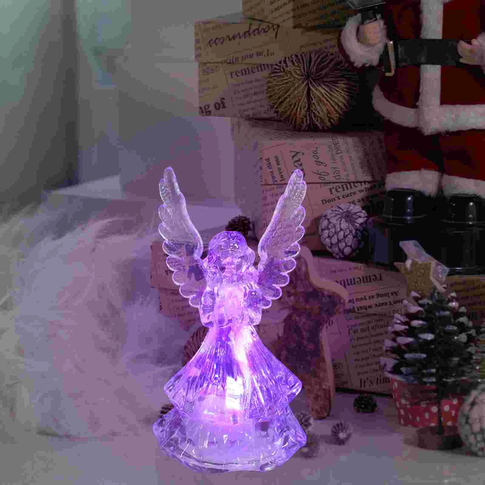光沢のあるアクリル装飾品,クリスマスランプ,アングルクラフト,ライトデコレーション,フェスティバルギフト,クリスマスデコレーション