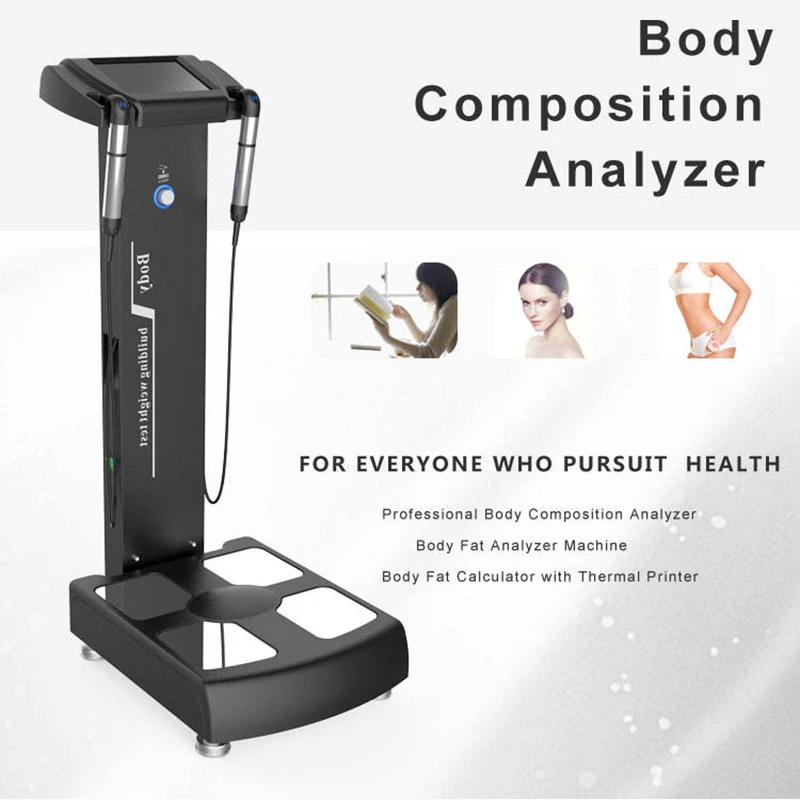 Fast Human Full Body Composition Analyzer Machine GS6.5+ Fat Impedance BMI Test Health Assessment Obesity Diagnosis Equipment