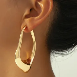 Minimalist Water Drop Geometric Irregular Earrings for women holiday patty gift fashion jewelry ear accessories CE185-3949