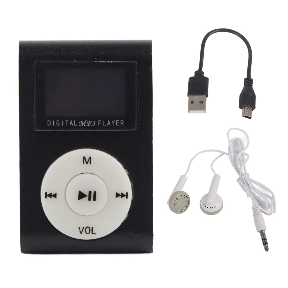 Back Clip MP3 Portable Music Player Portable Mini MP3 Music Player Sports BackClip LCD Screen MP3 Support Memory Card Sports MP3, image 8