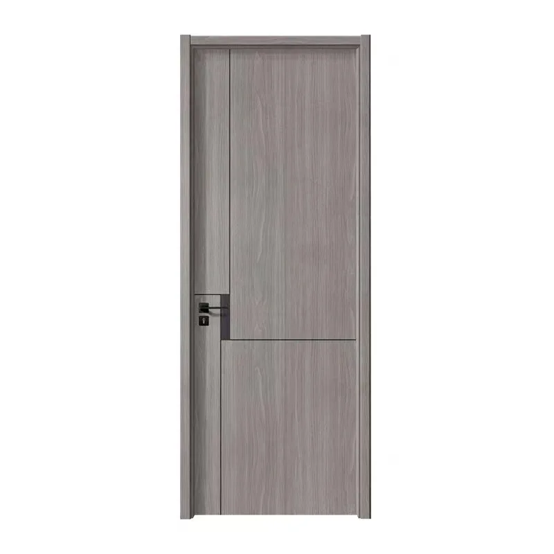 Wooden door Interior  Bedroom door Solid wood composite  Room  Set  Soundproof  Paint-free door