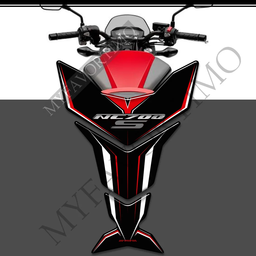 For Honda NC700 S Stickers Decals Protector Emblem  Motorcycle Tank Pad