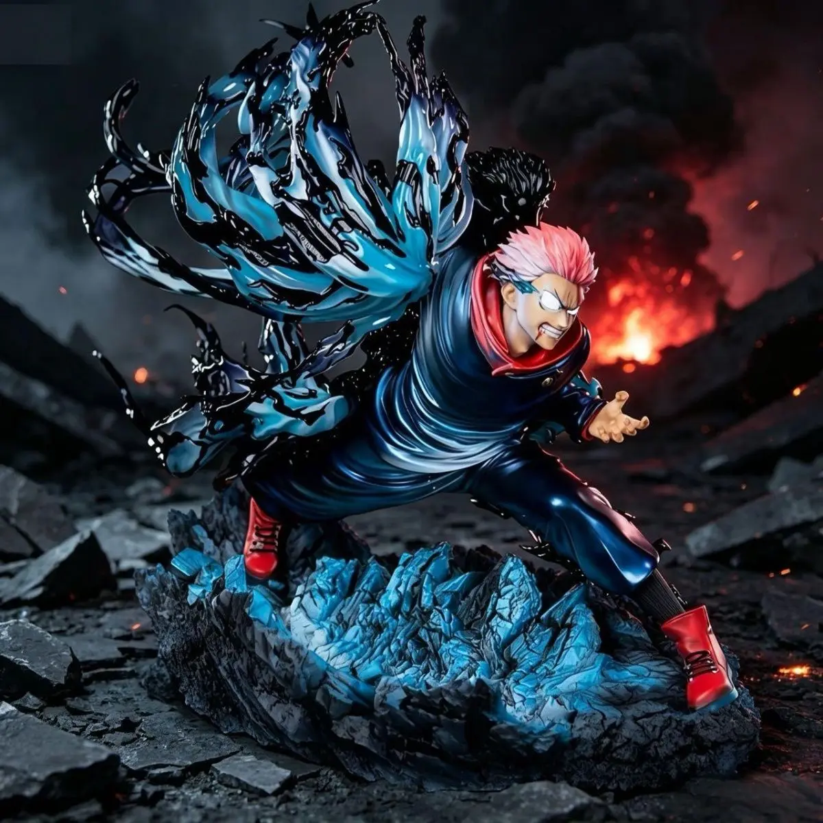 New Jujutsu Kaisen Figure Yuji Itadori Kento Kei Figure GK Statue 1/6 Scale PVC Hand Painted S+ Face Sculpt Anime Desktop Gift