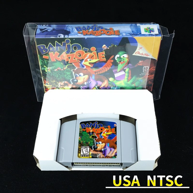 for Banjo Kazooie USA NTSC version 64bit Retro game cartridge for N64