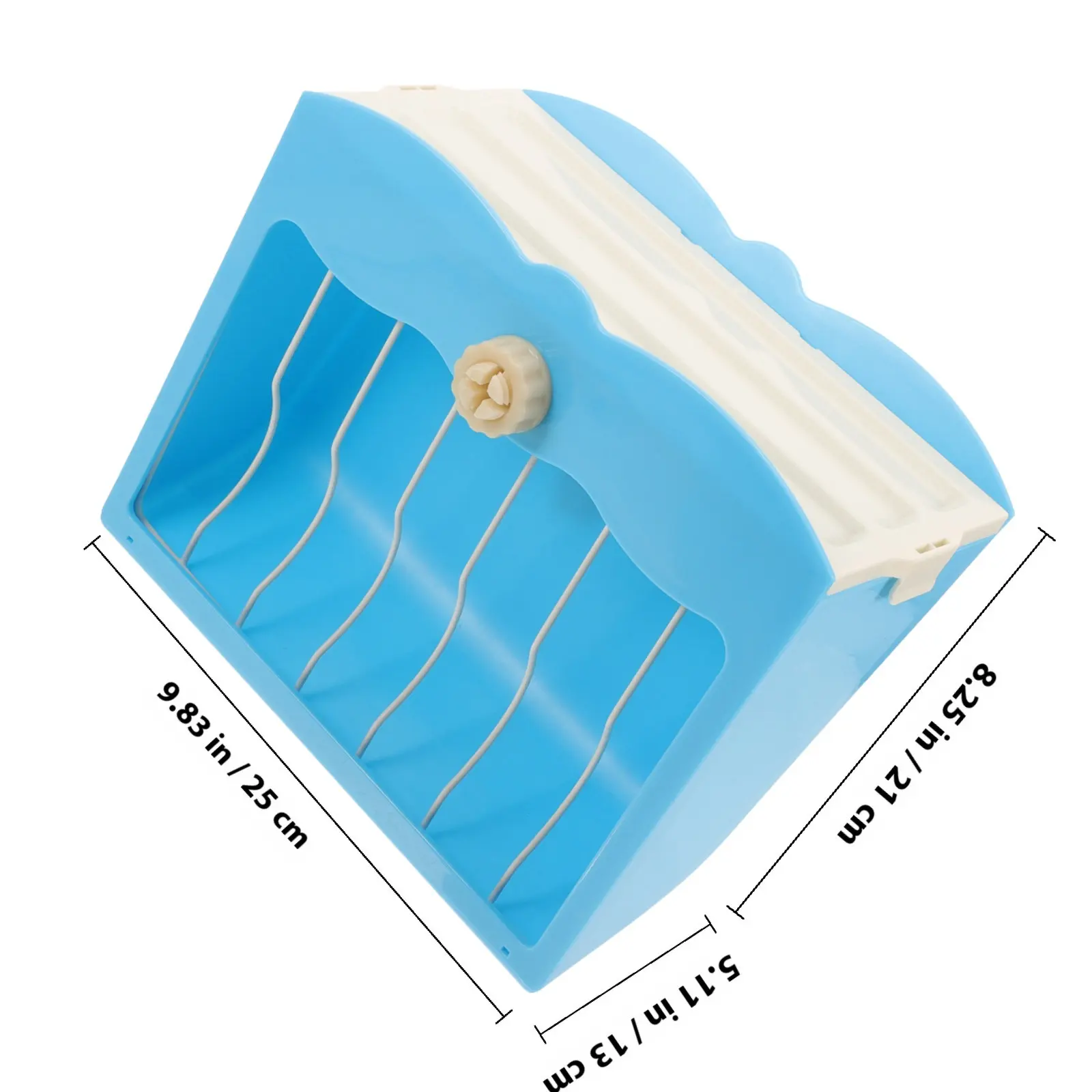 Plastic Rabbit Hay Feeder Hanging Type Reusable Small Pet Feeder Rack for Hamster Guinea Pig Cage Food Storage Holder