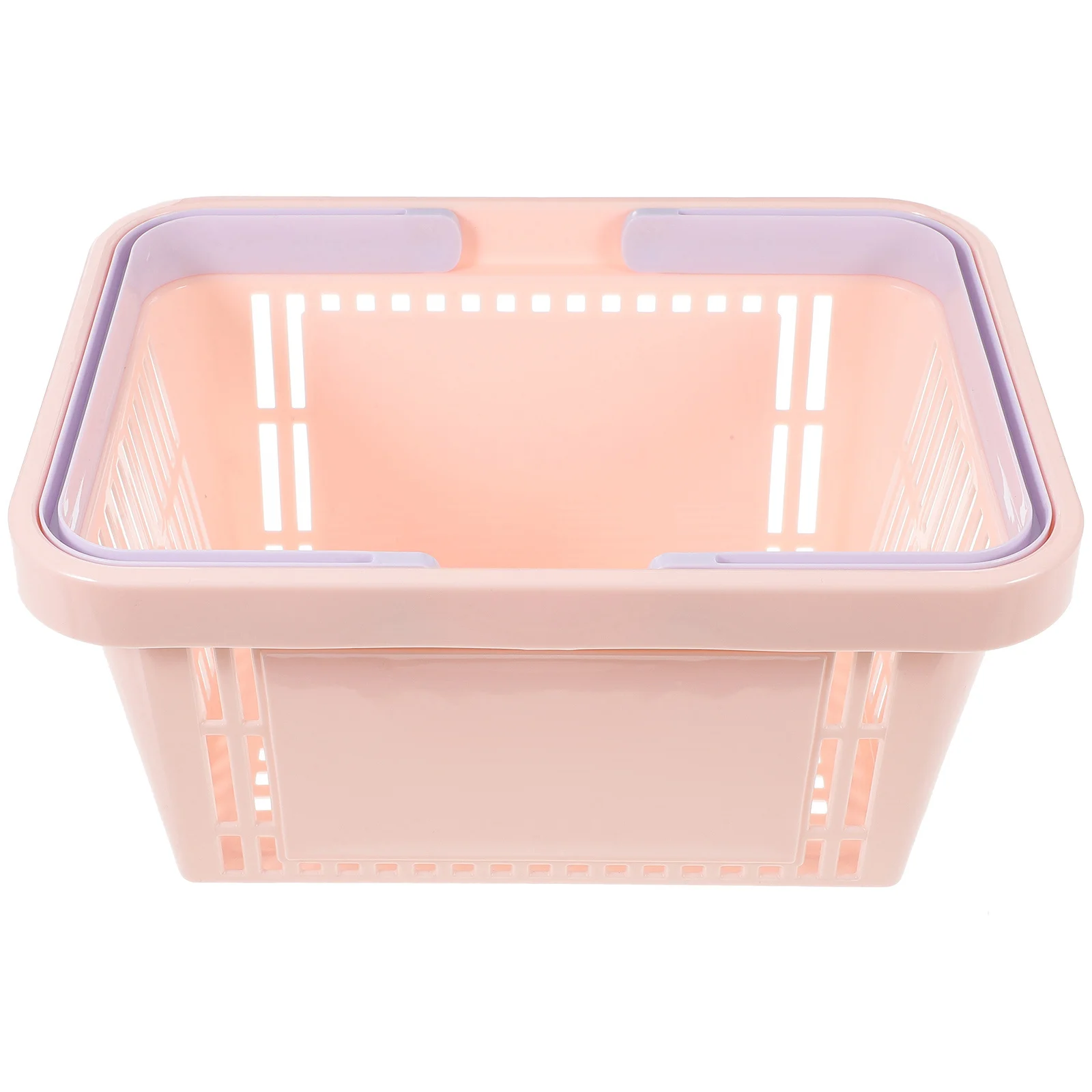 

Sturdy Storage Basket PP Material Handled Portable Fruit Vegetable Organizer for Home Office Supermarket Use Shower Basket