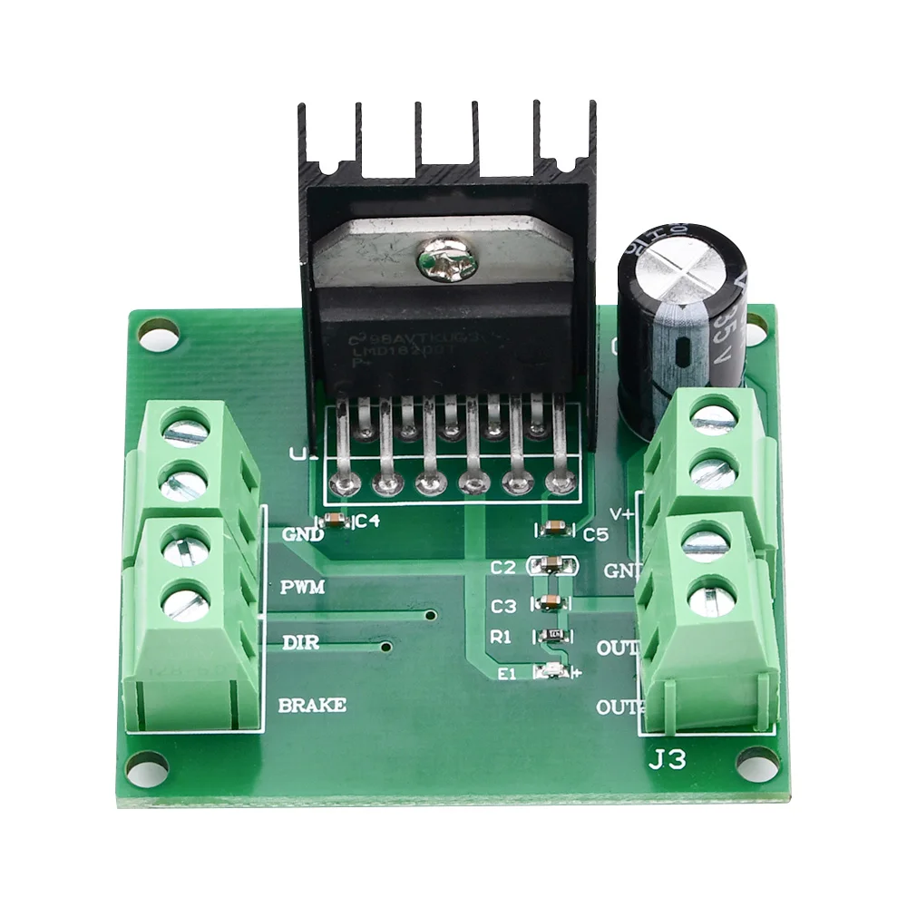 3A 75W DC PWM Speed Регулируемый Модуль драйвера двигателя для Arduino LMD18200T модуль привода двигателя переменной скорости
