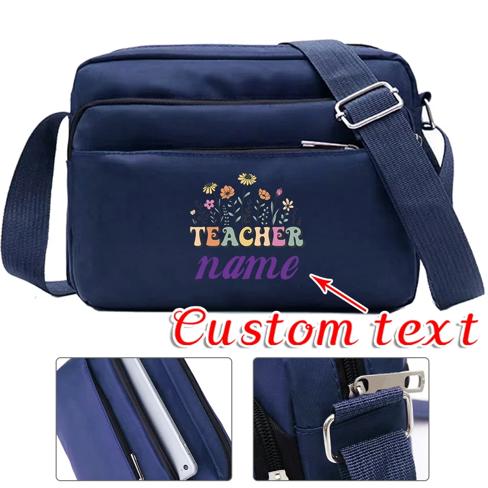 

Персонализированная сумка-мессенджер с индивидуальным именем, портативная женская сумка для телефона, многофункциональные сумки для хранения, простая повседневная сумка для хранения