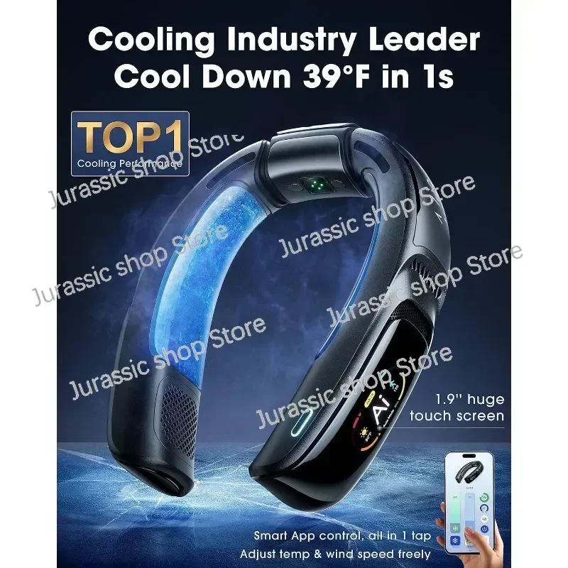 

RANVOO [No.1 Cooling A/C AICE 3 AI Neck Air Conditioner [Full-body Cooling/Heating] for All Seasons [Health Monitor]