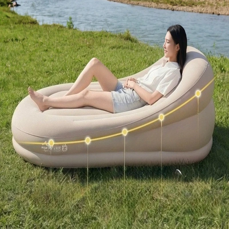 Self-inflating Outdoor Air Mattress Supportive Soft Comfortable Nature Hike Portable Folding Air Mattresses Camping Equipment
