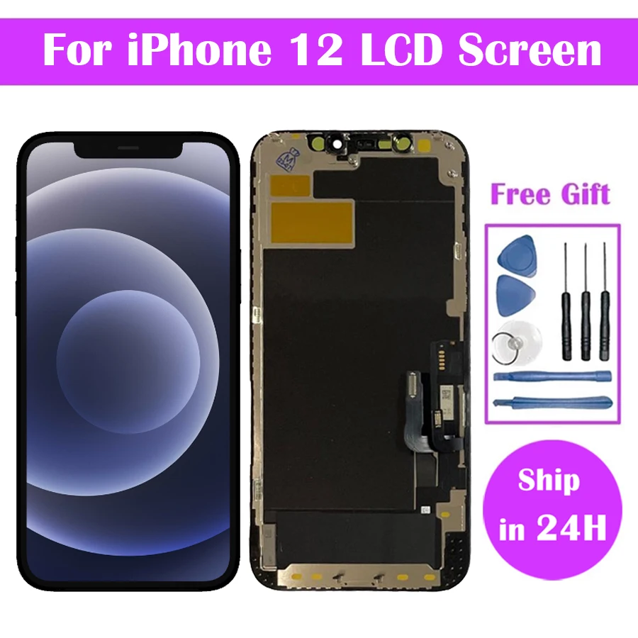 OLED For iPhone X XS XR XS Max 12 12 Mini 13 14 LCD Display Digitizer Touch Screen For iPhone 11 Pro 12 Pro Max 13 Mini 14 Plus