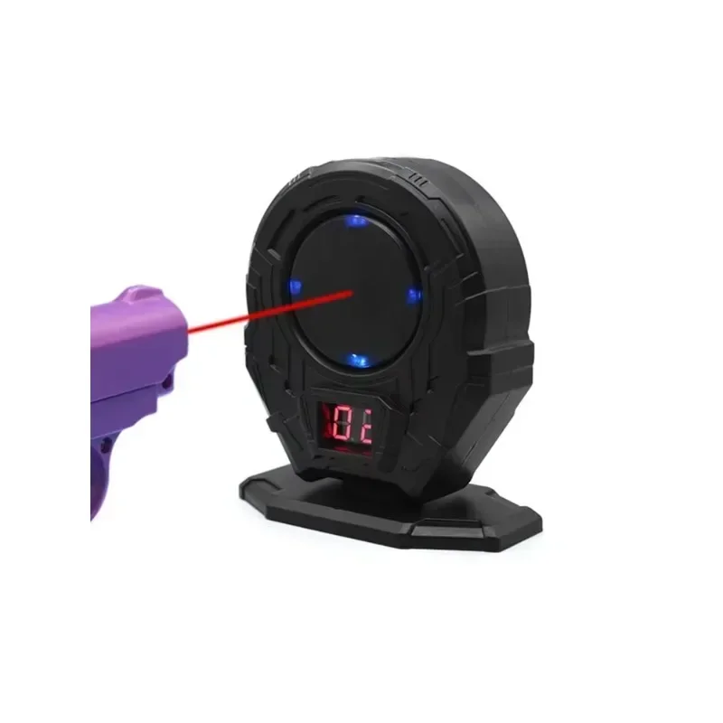 クリスマスギフト ミニ赤外線ダーツターゲット レーザートレーニングターゲット インダクションレーザーターゲット 自動採点ターゲット 音と光のフィードバック