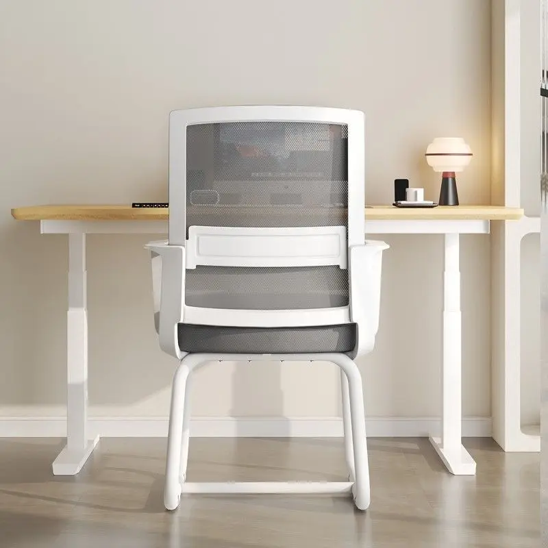 كرسي كمبيوتر مريح مريح من القماش الشبكي كرسي مكتب قابل للتعديل للدراسة المنزلية مسند ظهر سيلا ألعاب أثاث المكاتب