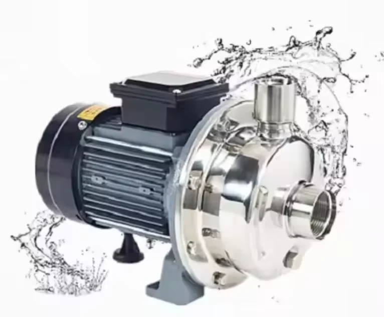 Electric Brushless Single Stage Self-Priming Pump High Pressure Jet For Home Use 5KW Stainless Steel Brass Impeller Booster