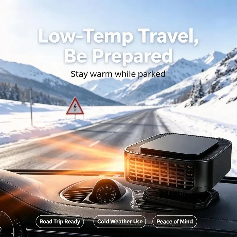   Rotating Car Heater for F150 F250 F350 Targeted Cold-Weather Windshield Clearing