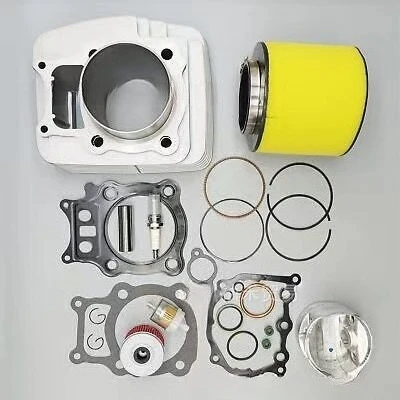 Complete Cylinder Piston Ring and Gasket Repair Kit Compatible with TRX 350 2000-2006