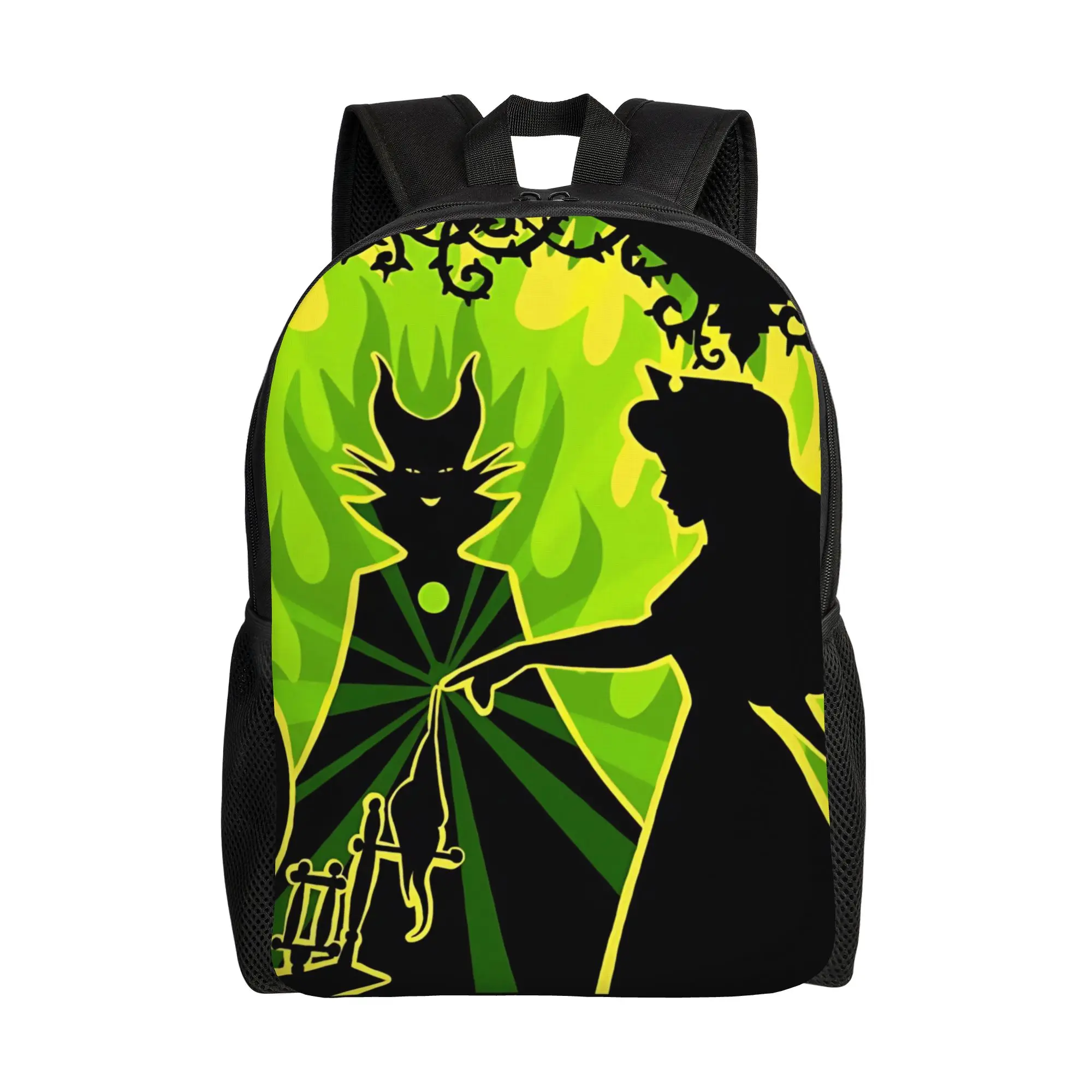 

1Piece Backpack Black New School Year Laptop Bag Camping Sleeping Beauty Gift New Term Starts