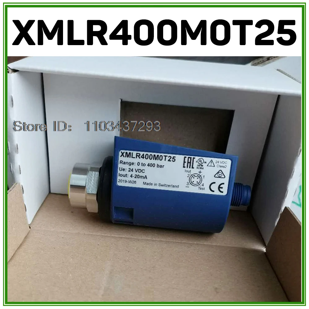 

New 24 VDC 4-20mA Pressure Sensor XMLR400M0T25