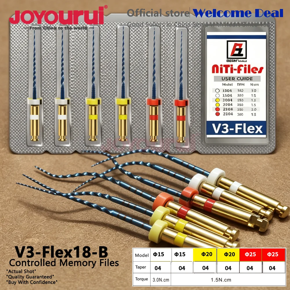 6Pcs 31/25MMDental Niti Super Large Endo Blue 20# 25 30 Files Use 15-40# 45-80# Gutta Percha Point Root Canal Obturation Drills