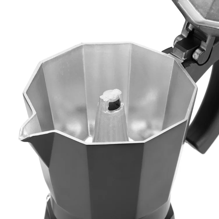 Electric Italian Coffee Machine Mocha Geyser Coffee Maker Moka Pot with 6 Cup 300 ml Capacity 110V/220V - Image 3