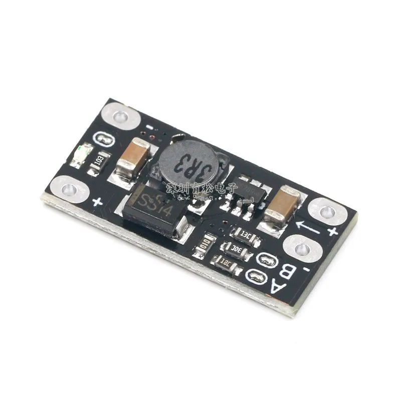 Mini DC-DC Boost Module 3.7V to 12V, Support 5V/8V/9V/ Output, Lithium Battery