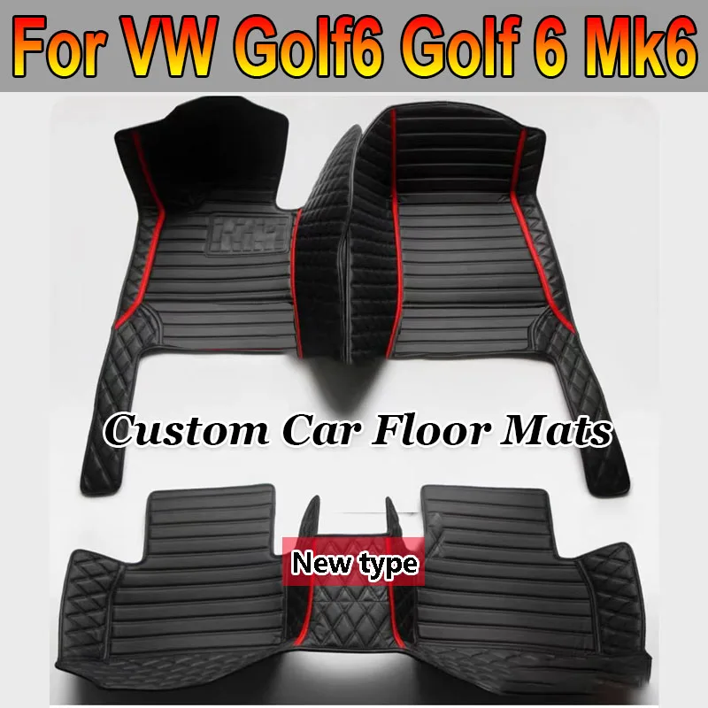

Автомобильный напольный коврик для VW Volkswagen Golf6 Golf 6 Mk6 5K 2009 ~ 2013, коврик для защиты от грязи, напольный коврик, коврики, автомобильные аксессуары, Vento Choice