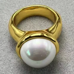 2023 New UNOde50 Hot Selling Fashion Trend in Spain High Quality Exquisite Pearl Ring Women's Romantic Jewelry Gift