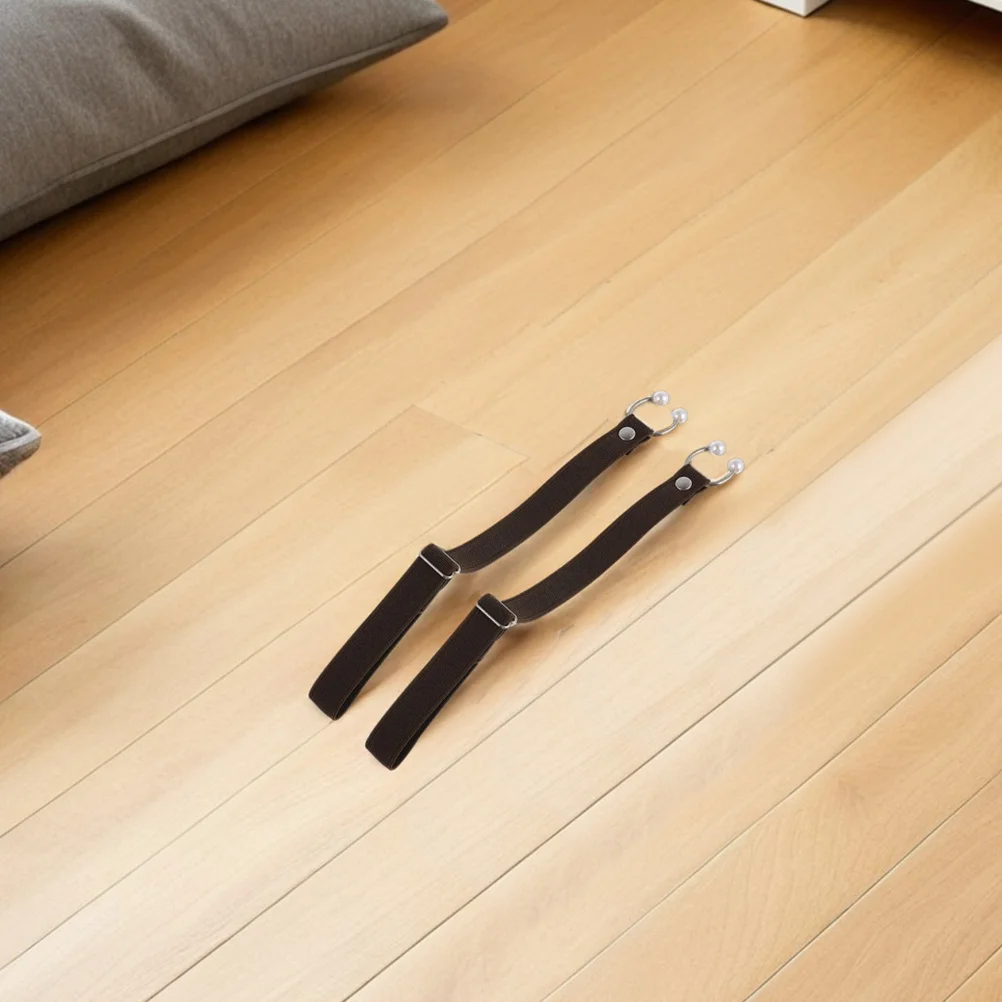 

4Pairs Anti Slip Decorative Shoe Lace Buckles Elastic Straps Secure Accessories for High Heel Sandals Pumps