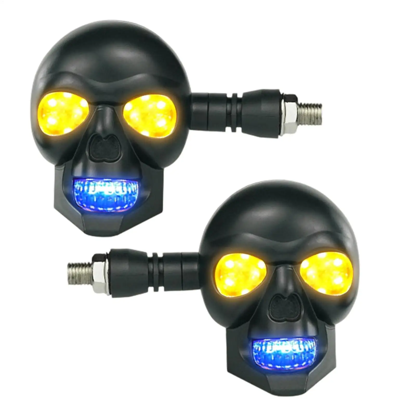 Motorcycle Turn Signal Lamp Universal Turn Signal Set Led Ambient Turning Light High-Bright Warning Light for Riding