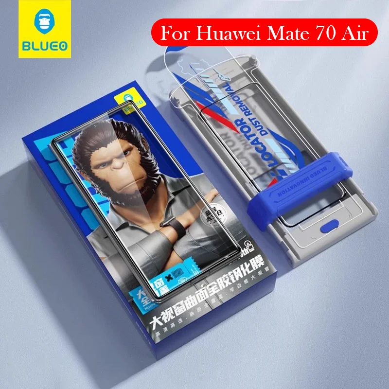

BLUEO Tempered Glass For Huawei Mate 70 Air Dust-free Installation Film Screen Protector for HUAWEI MATE 70 AIR