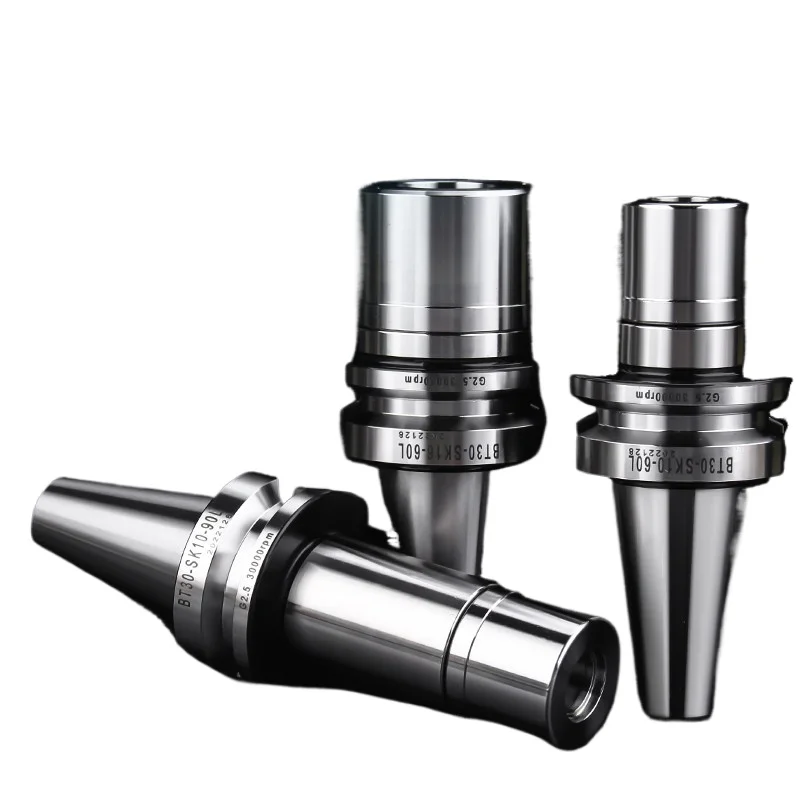 BT40 tool holder no wind resistance SK10 high precision dynamic balance stainless steel high speed bT30SK16 machining center