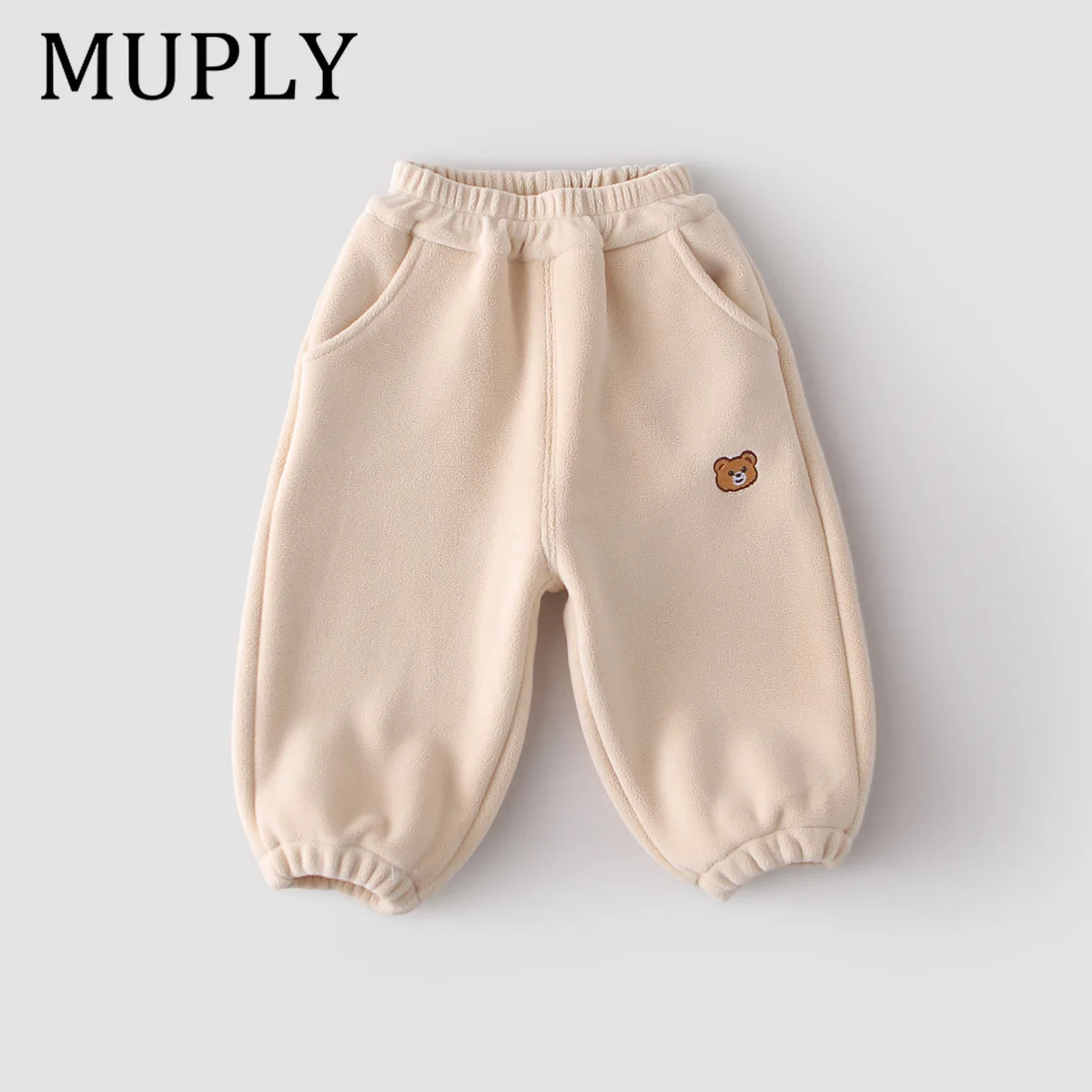 Leisure Kids Pants Cartoon Print Baby Boys Girls Sweatpant Korean Style Loose Children's Sport Pants Toddler Trousers 1-4 Years