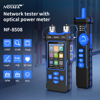 NOYAFA NF-8508 Cable Tracker Tester LCD Display Measure Length Wiremap Tester PoE Checker Optical Power Meter  Network Tools