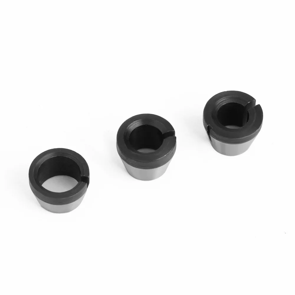 6Mm 1/4 8Mm Trimming Machine Angle Grinder Collet Accessory Conversion Sleeve Conversion Head Milling Cutter Accessory Clamp Sle