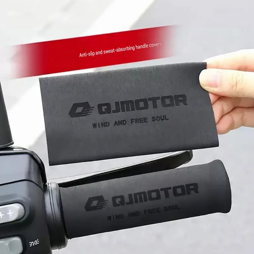 【Precise Fit】FOR QJMOTOR SRK6OORR Modification Parts: Anti-slip Handlebar Covers, Heat Shrink Handlebar Covers