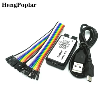 USB Logic Analyzer 24 MHz 8 Kanaals 24 M/seconden Logic Analyzer Debugger Voor ARM FPGA Logic Analyzer Logic 24 M 8CH