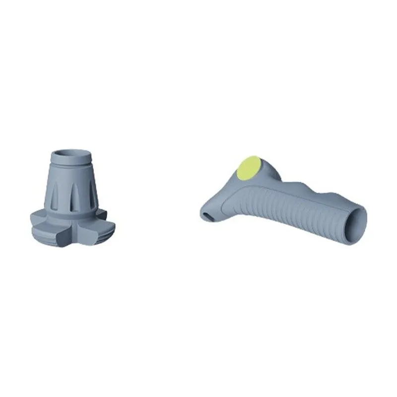 A27U Upgraded For Seniors For Seniors Silicone Cane Grip And Anti-Slip Foot Pad Set