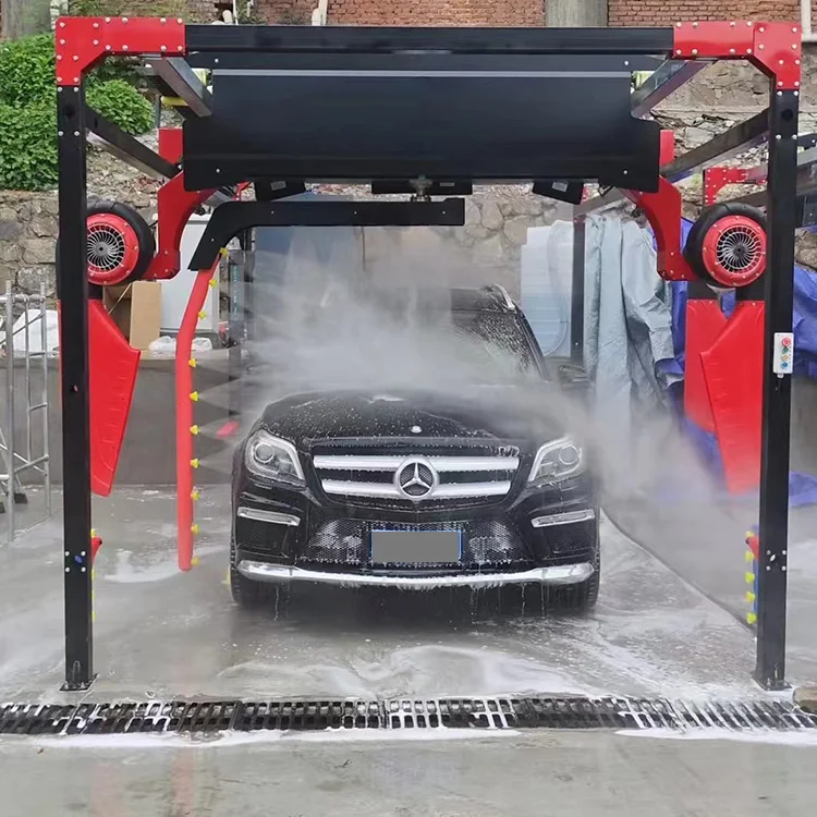 Washing Car Machine Station 360 Intelligent Automatic Control Touchless Vehicle Car Wash Machine with high-pressure water jets