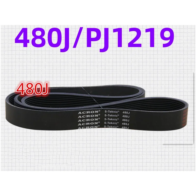 

480J PJ1219 резиновый ремень с несколькими канавками, многоклиновой ремень, кожаный конвейерный ремень для беговой дорожки 480J/PJ1219