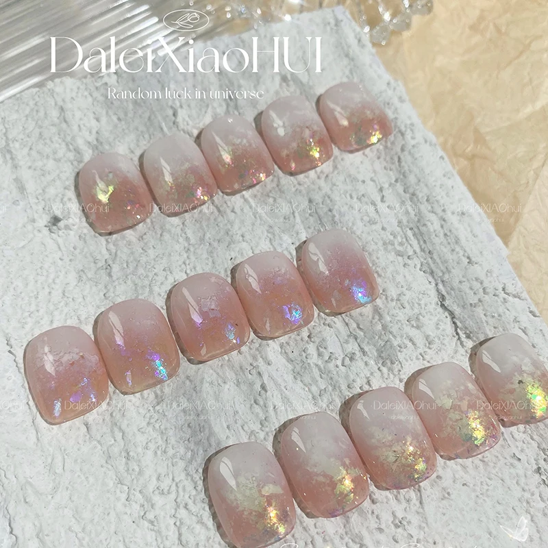 6 Dozen Aurora Opaal Nail Chip Glitter Nagels Accessoires Nageldecoratie 3d Nail Diy Nagels Nagelsalon