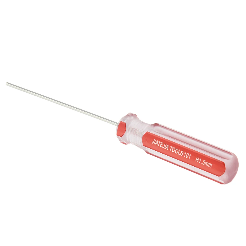 Accurately Locked Hexagon Screwdriver Hand Tools Color Bar Batch Models Silver+Red Toys For Repairing Electronics Hexagon