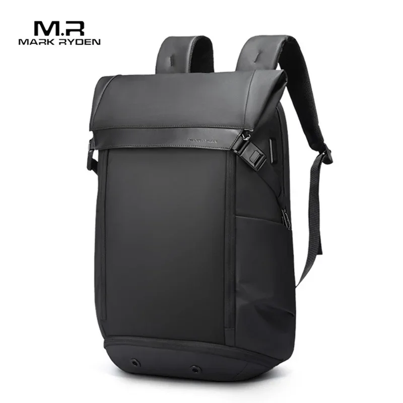 

Mark Ryden Backpack Fashion Schoolbag for teenager Male 15.6 inch Laptop Backpacks Water Repellent Oxford Travel Bag USB Mochila