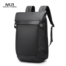 Mark Ryden Backpack Fashion Schoolbag for teenager Male 15.6 inch Laptop Backpacks Water Repellent Oxford Travel Bag USB Mochila