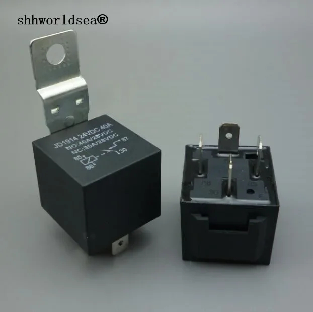 shhworldsea auto relay 12v 30A 5P/ 12V  4P /24V 30A 4PIN /24V 5PIN automotive relay