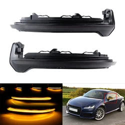 For Audi TT TTRS MK3 8S R8 Dynamic LED Wing Door Mirror Turn Indicator Light L+R